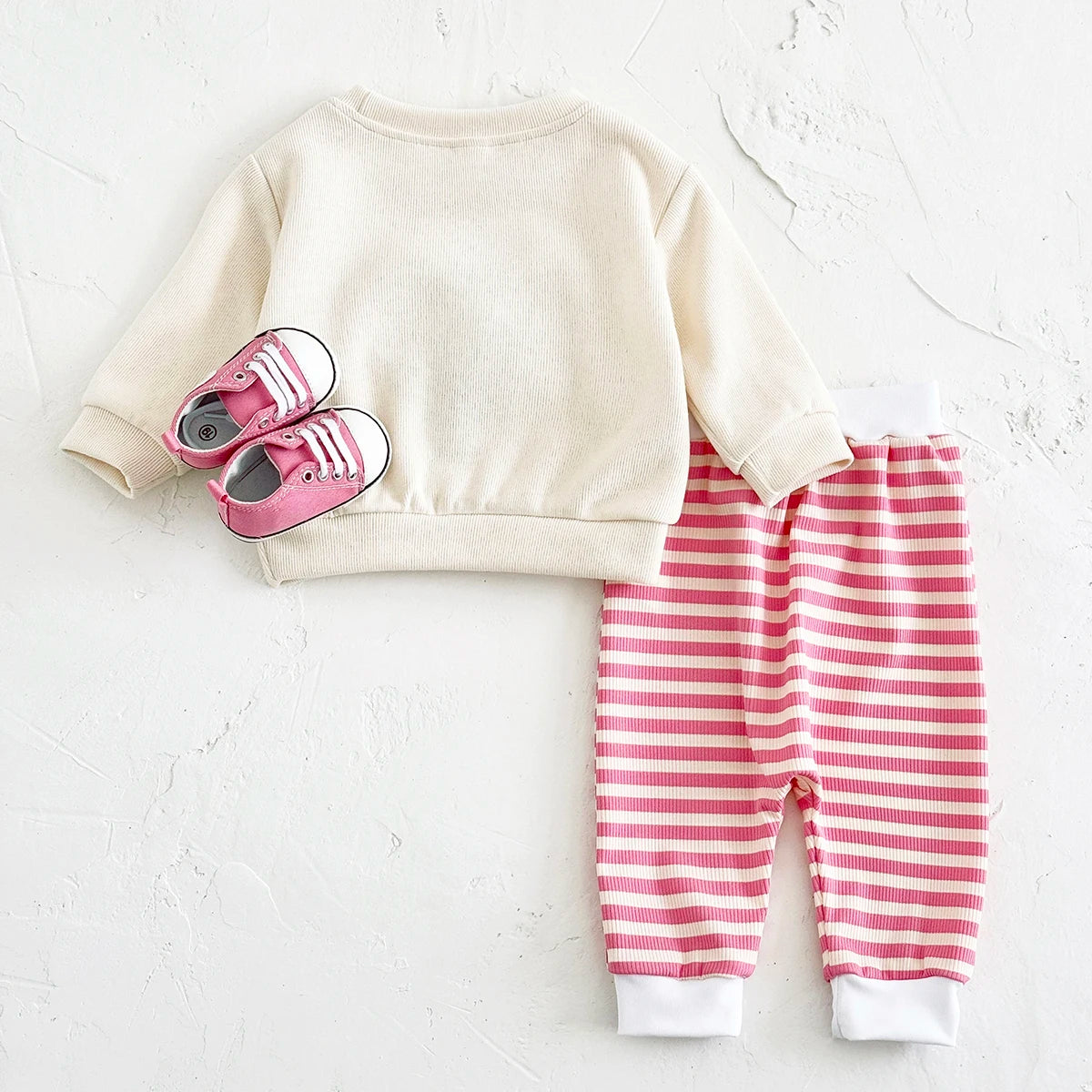 Animal Patch sweatshirt and Sweatpants Set