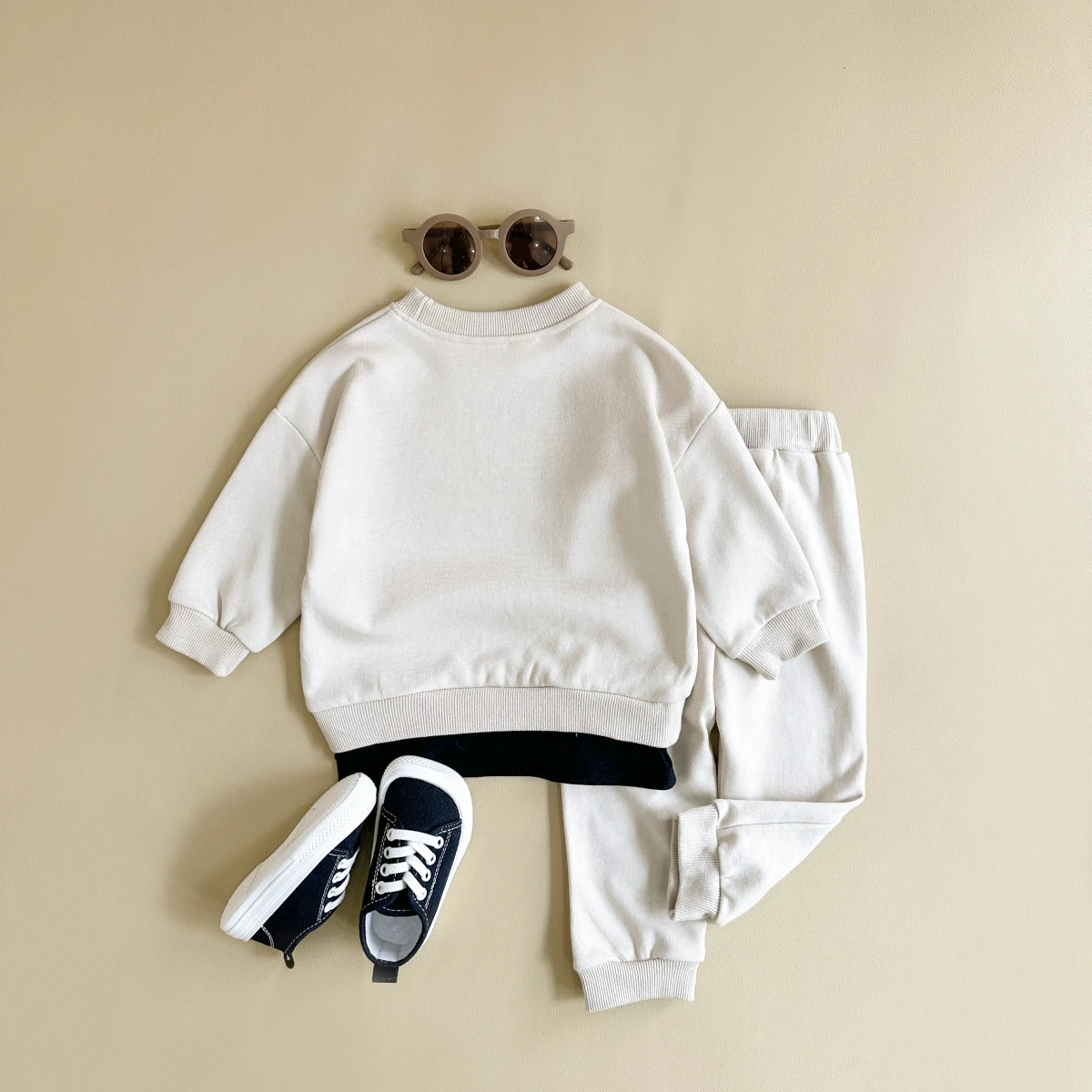 Bonjour Kids Sweatshirt and Sweatpants Set - Peachy Bloomers