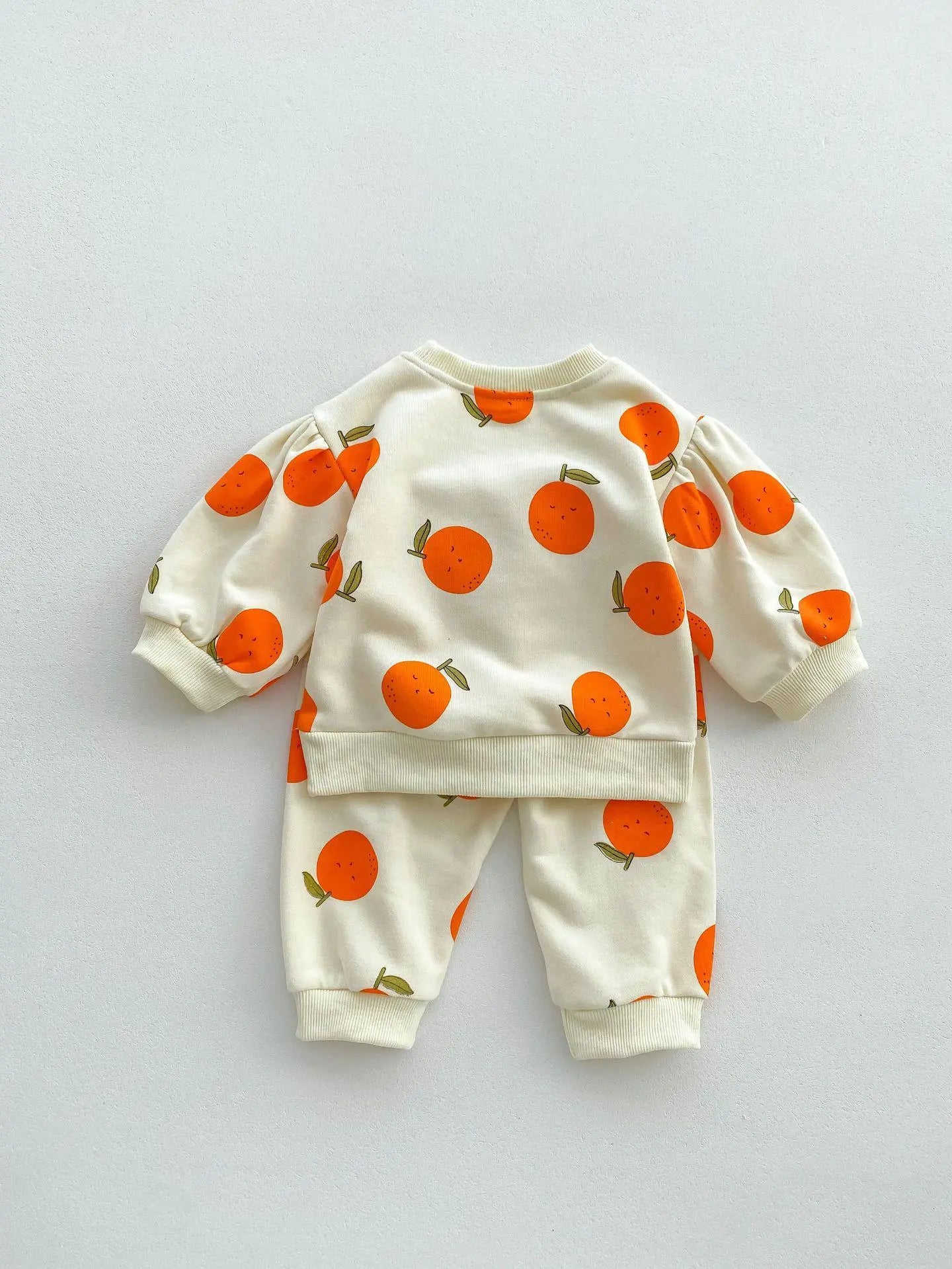 Fruit Loom Sweatshirt and Sweatpants Set - Peachy Bloomers