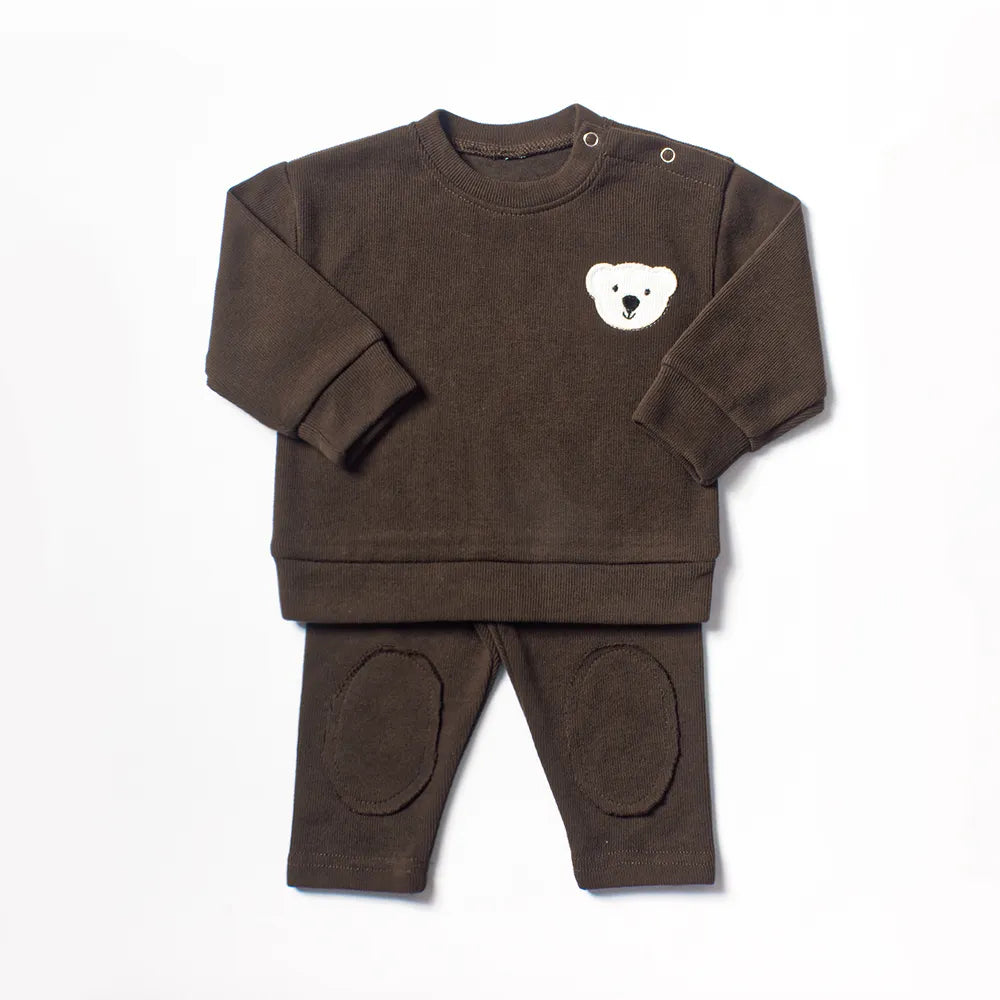 Baby Bear & Goose Organic Set - Peachy Bloomers