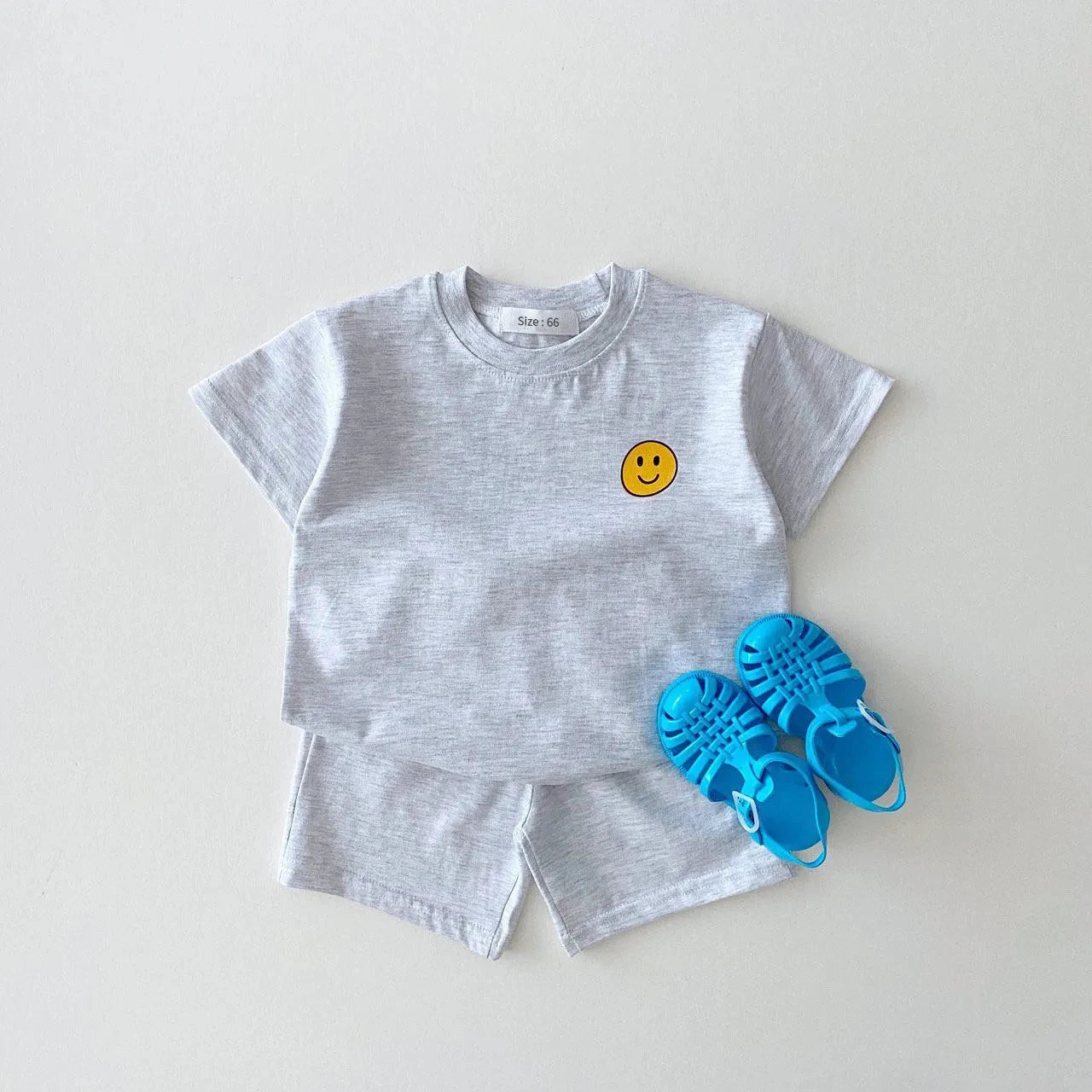 Smiling T-shirt and Shorts Set