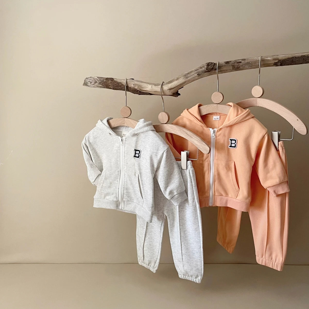 Hoodie and Sweatpants Set - Peachy Bloomers