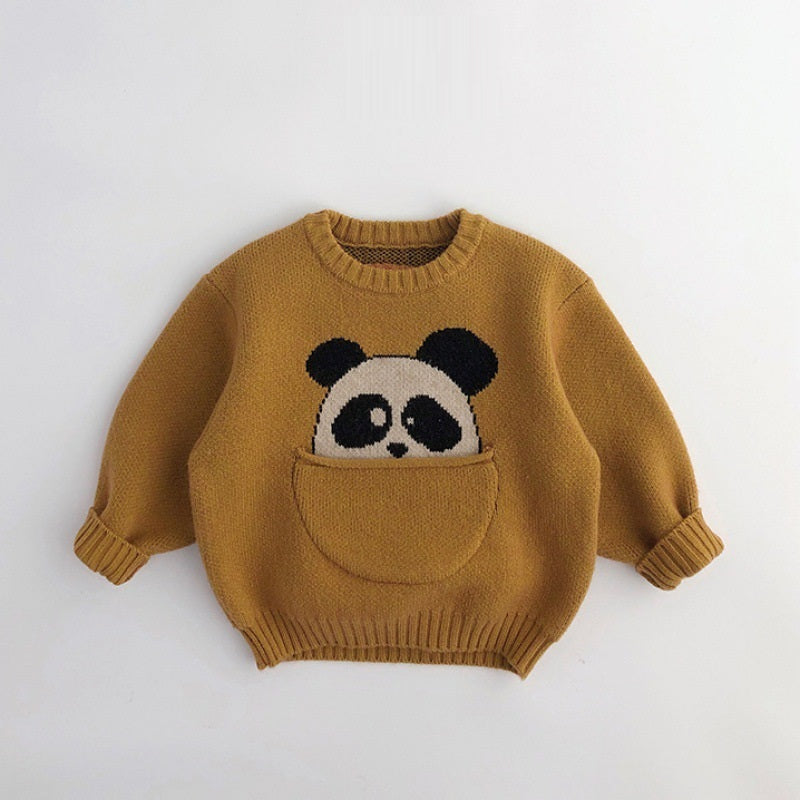 Animal Knit Unisex Kids Sweater