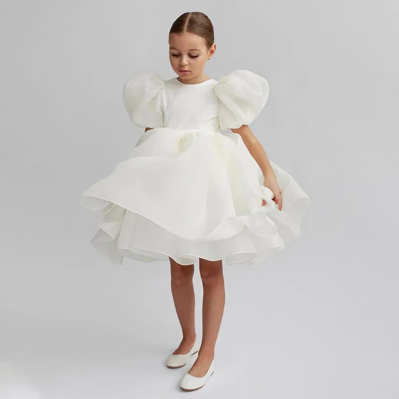 Bianca Ruffle Dress - Peachy Bloomers