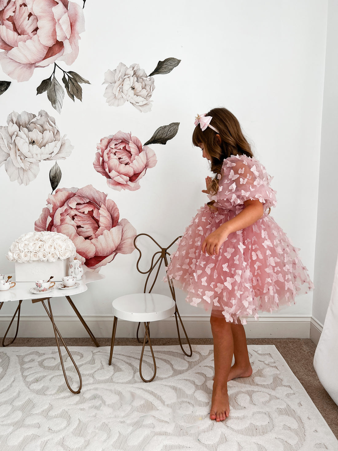 Girls Bell Butterfly Dress