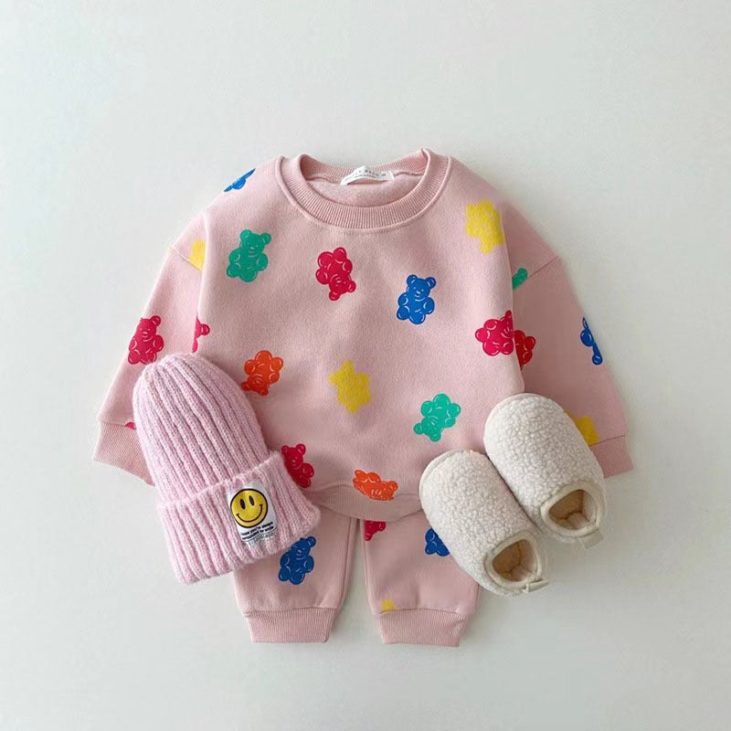 Gummy Bear Sweatshirt and Sweatpants Set - Peachy Bloomers