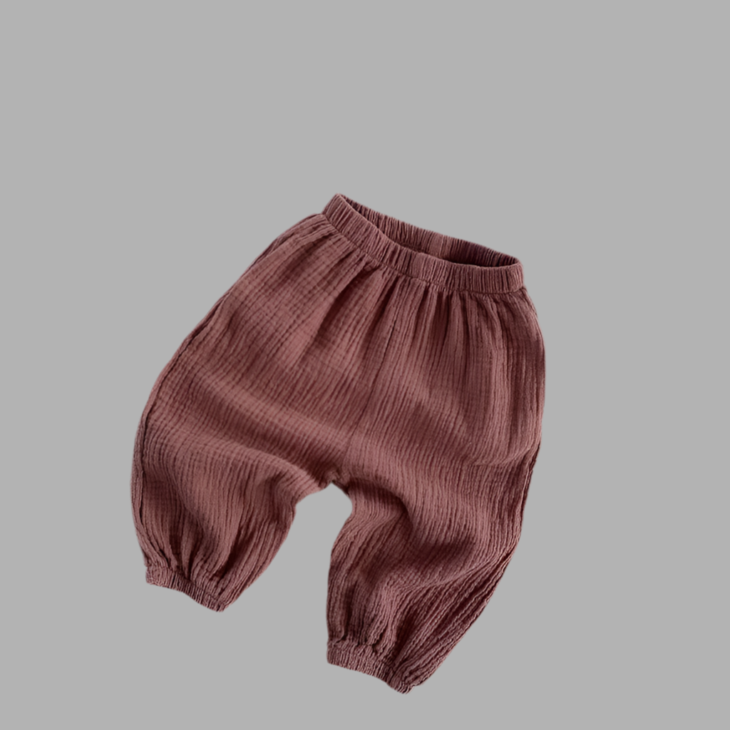 Organic Cotton Muslin Pants