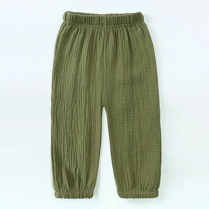 Organic Cotton Lightweight Summer Pants