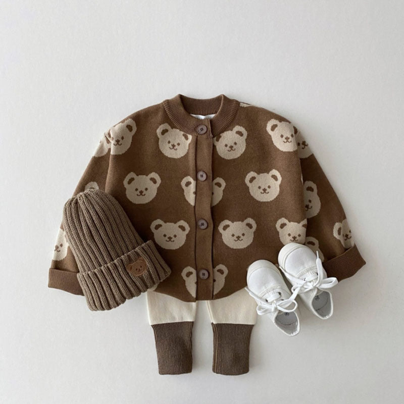 Teddy Bear Knit Cardigan