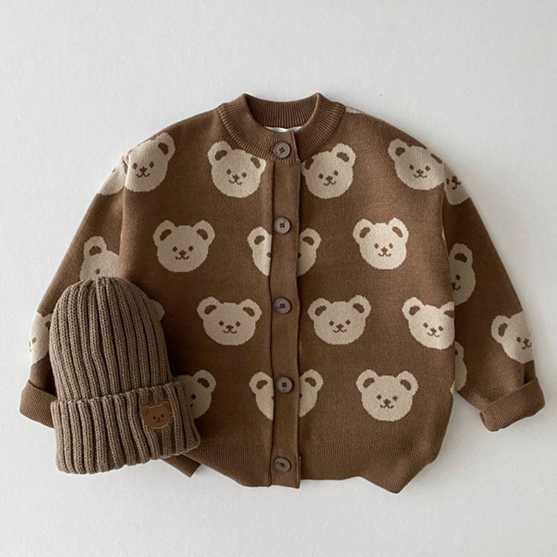 Teddy Bear Knit Cardigan