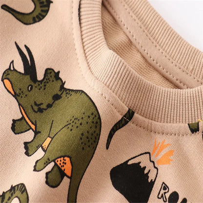 Boys Dino Family Sweatshirt