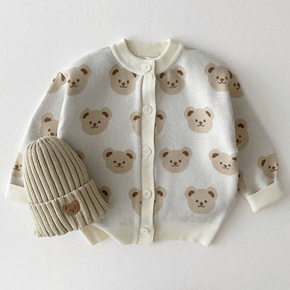 Teddy Bear Knit Cardigan