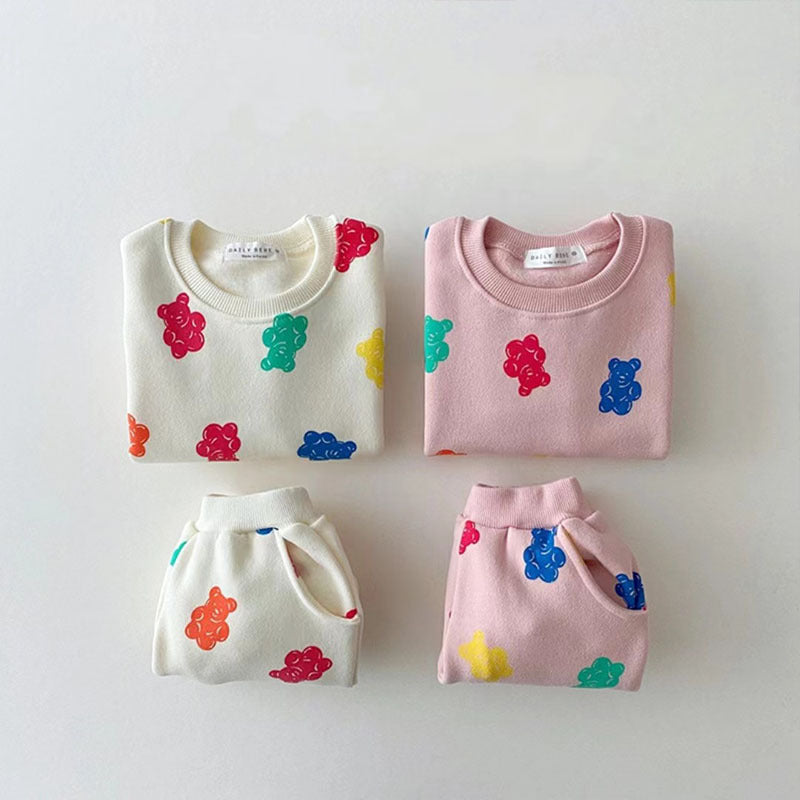 Gummy Bear Sweatshirt and Sweatpants Set - Peachy Bloomers