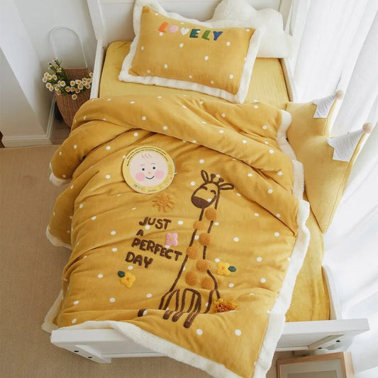 Animated Dreams: Dive into a World of Color with Our Cartoon Duvet Cover Set! - Peachy Bloomers