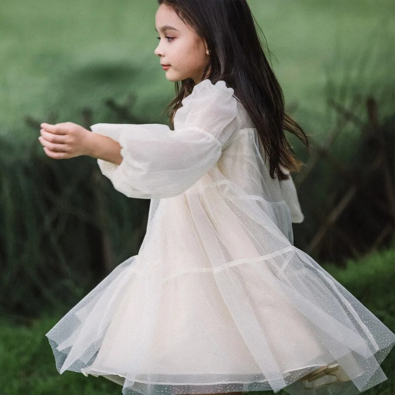 Tulle Flare Dress