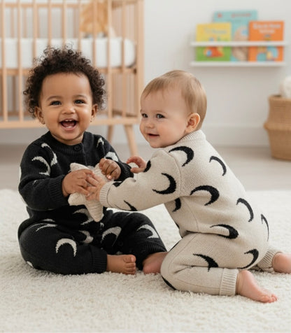 Baby Moon Knit Jumpsuit