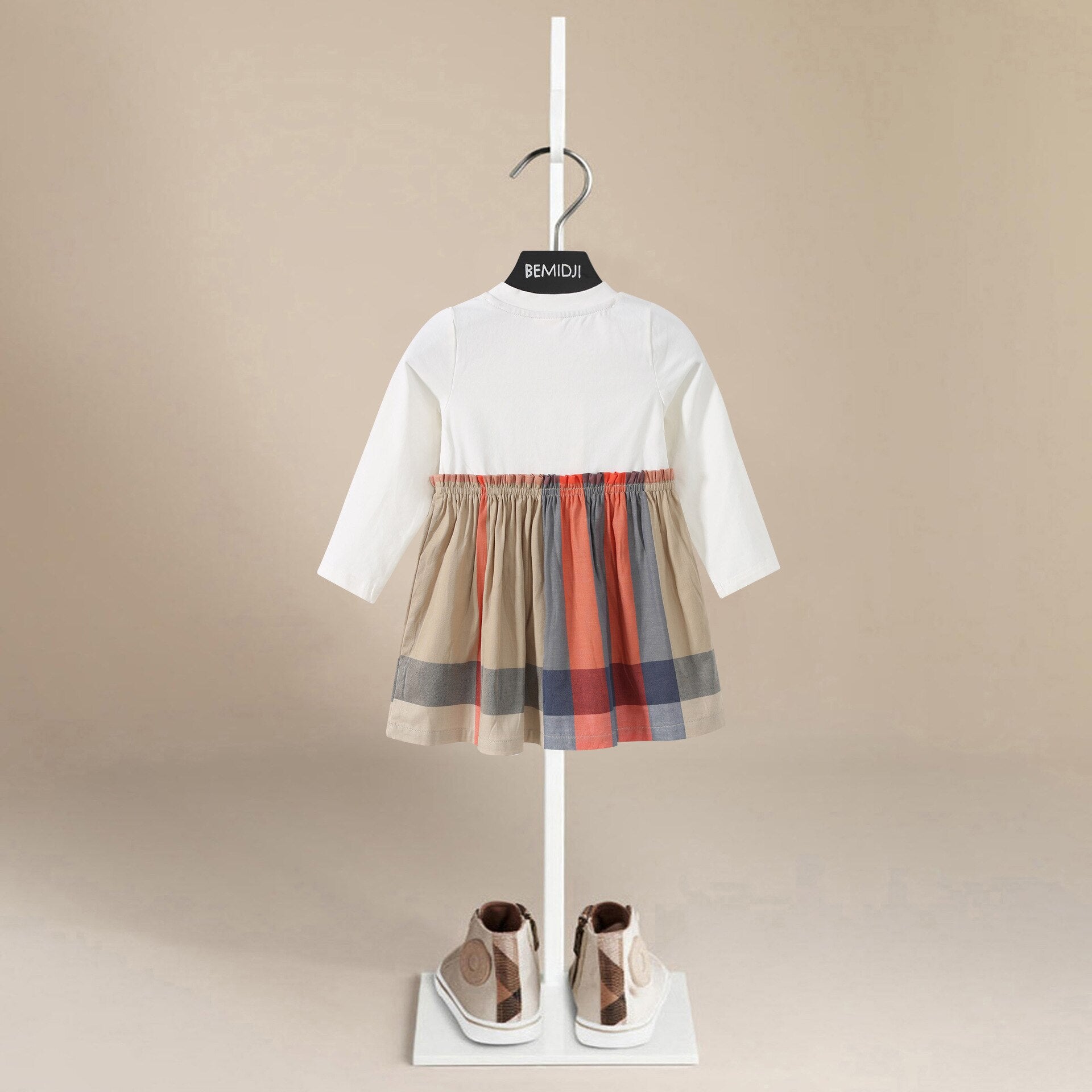 Cotton Plaid Ellie Dress - Peachy Bloomers