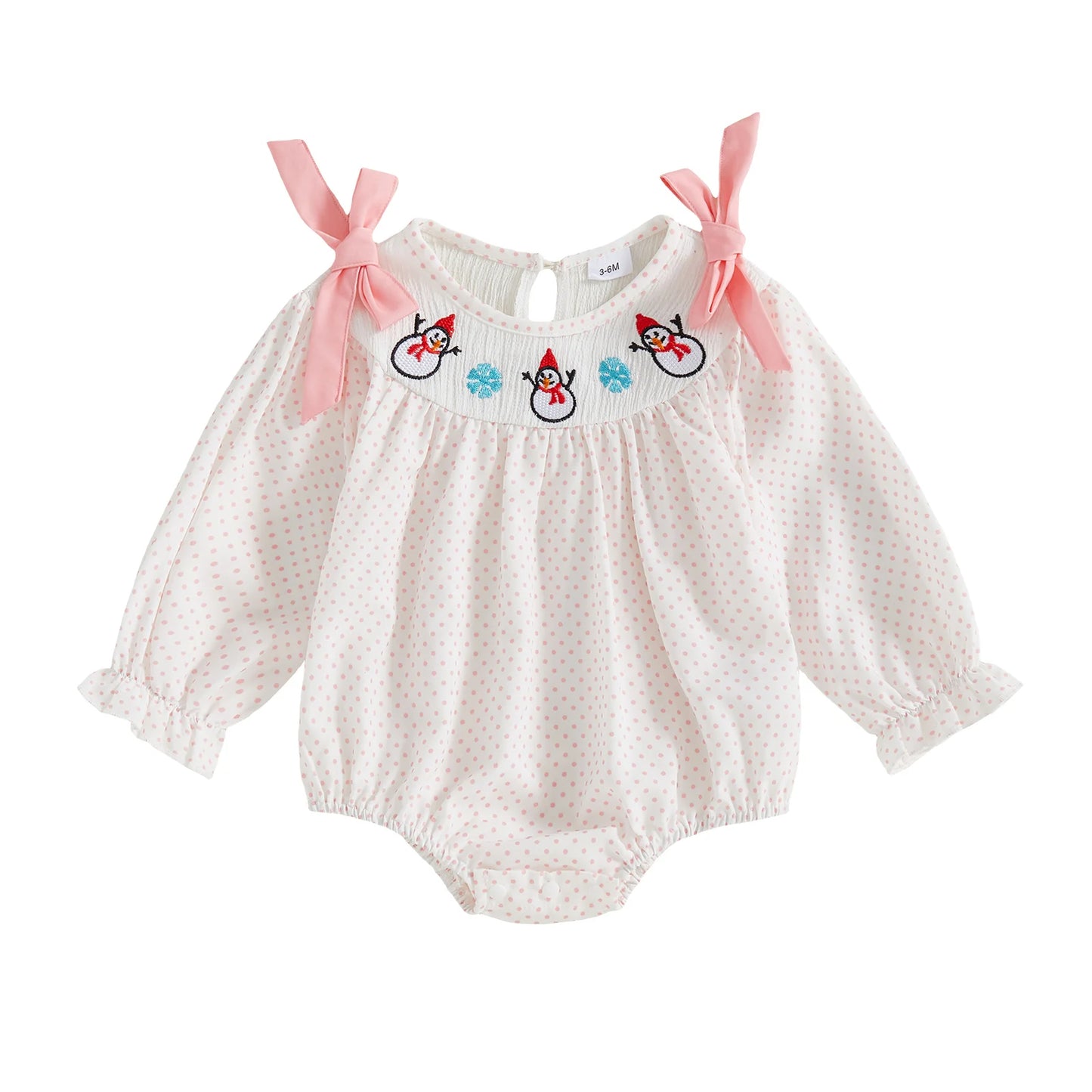 Newborn Baby Christmas Romper