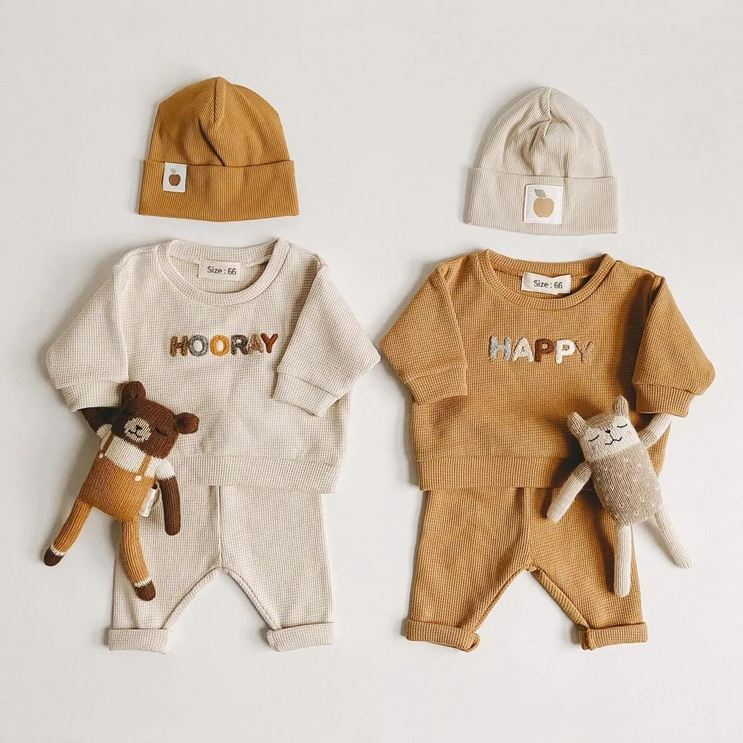 Baby Casual Sweatshirt and Sweatpants Set - Peachy Bloomers