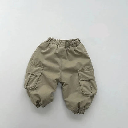 Fleece Lined Cargo Pants - Peachy Bloomers