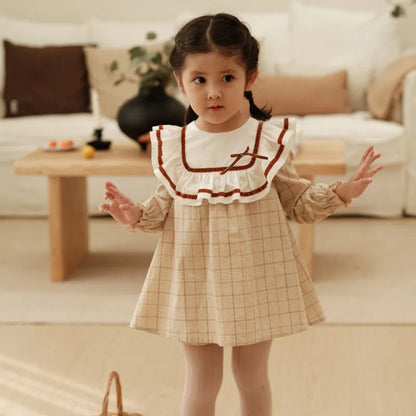 Camila Checkered Dress - Peachy Bloomers