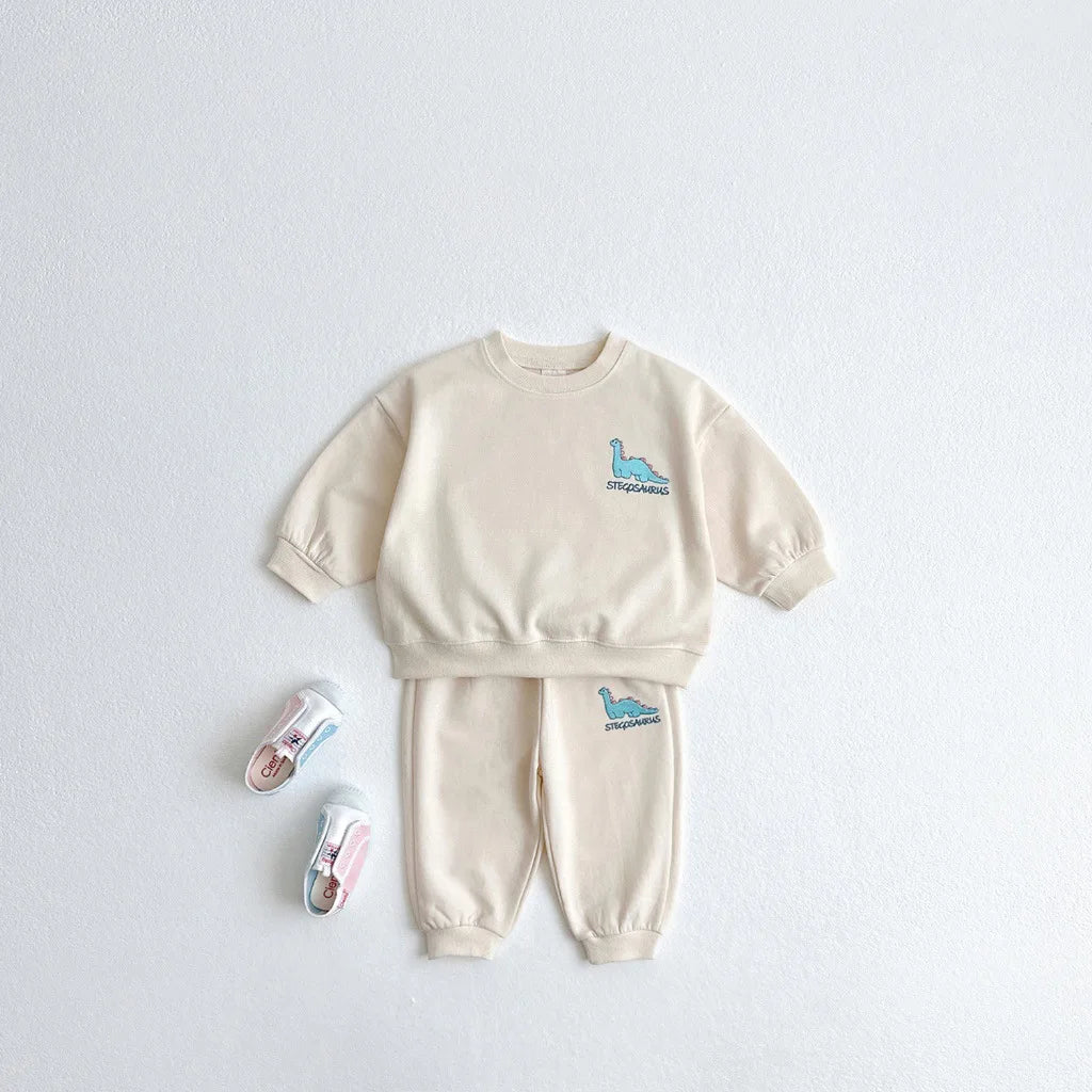 Dinosaur Sweatshirt and Pants Set - Peachy Bloomers