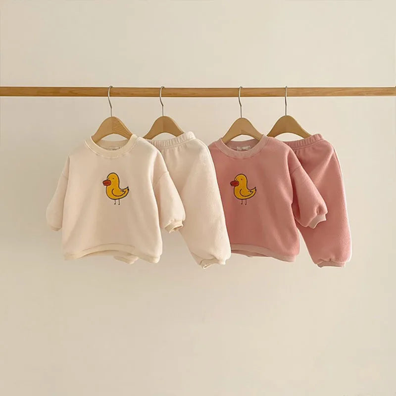 Little Quack Baby Fleece Set