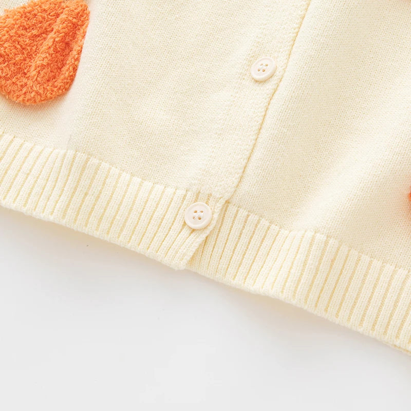 Orange Blossom Baby Cardigan