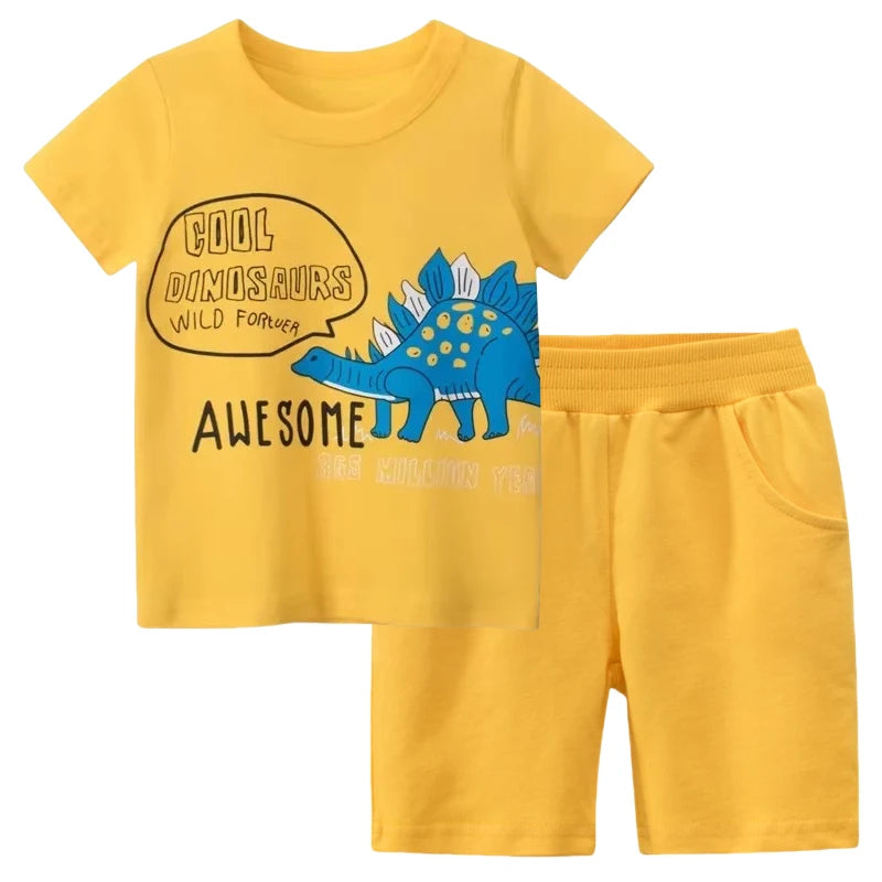 Dinosaur T-Shirt & Shorts Set