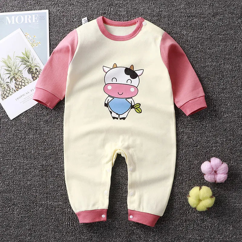 Baby Cotton Jumpsuit - Peachy Bloomers