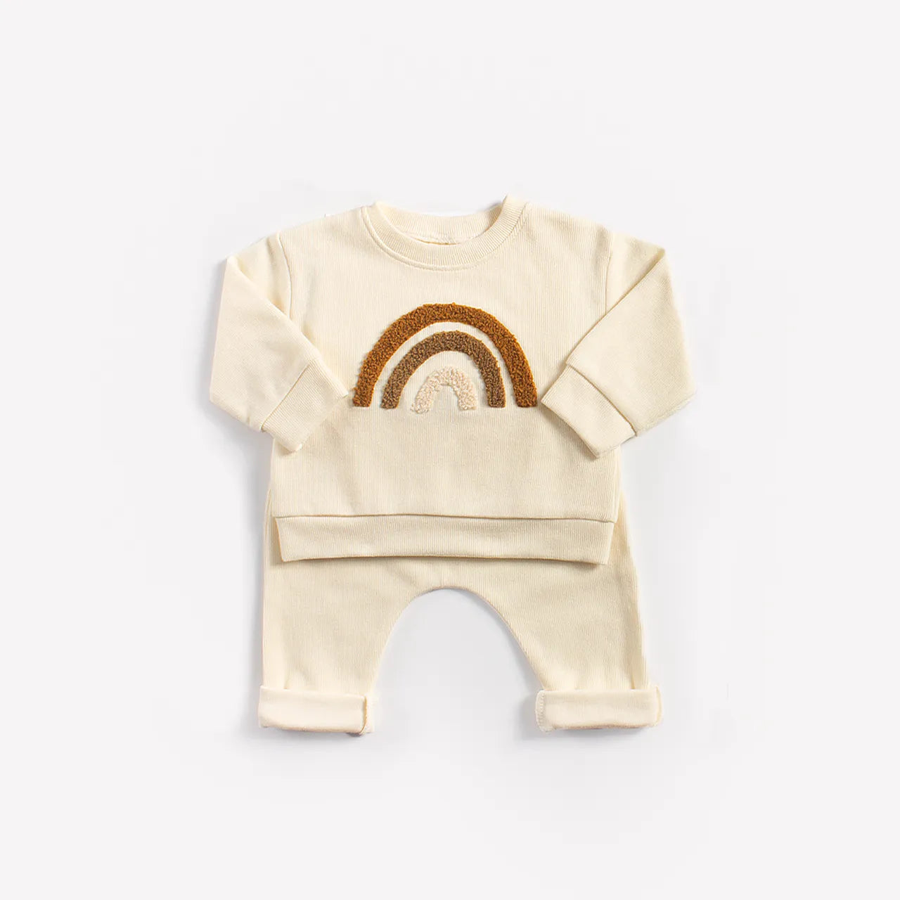 Hey Cutie! Sweatshirt and Sweatpants Set - Peachy Bloomers