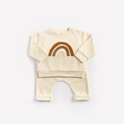 Hey Cutie! Sweatshirt and Sweatpants Set - Peachy Bloomers