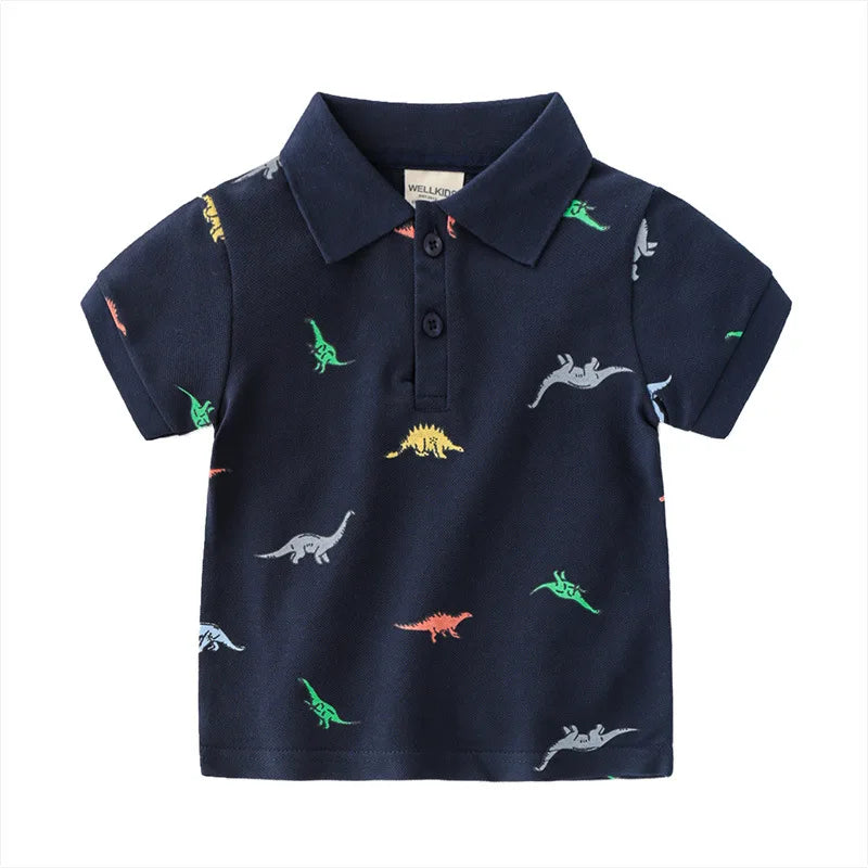 Dinosaur Boys Polo Shirt