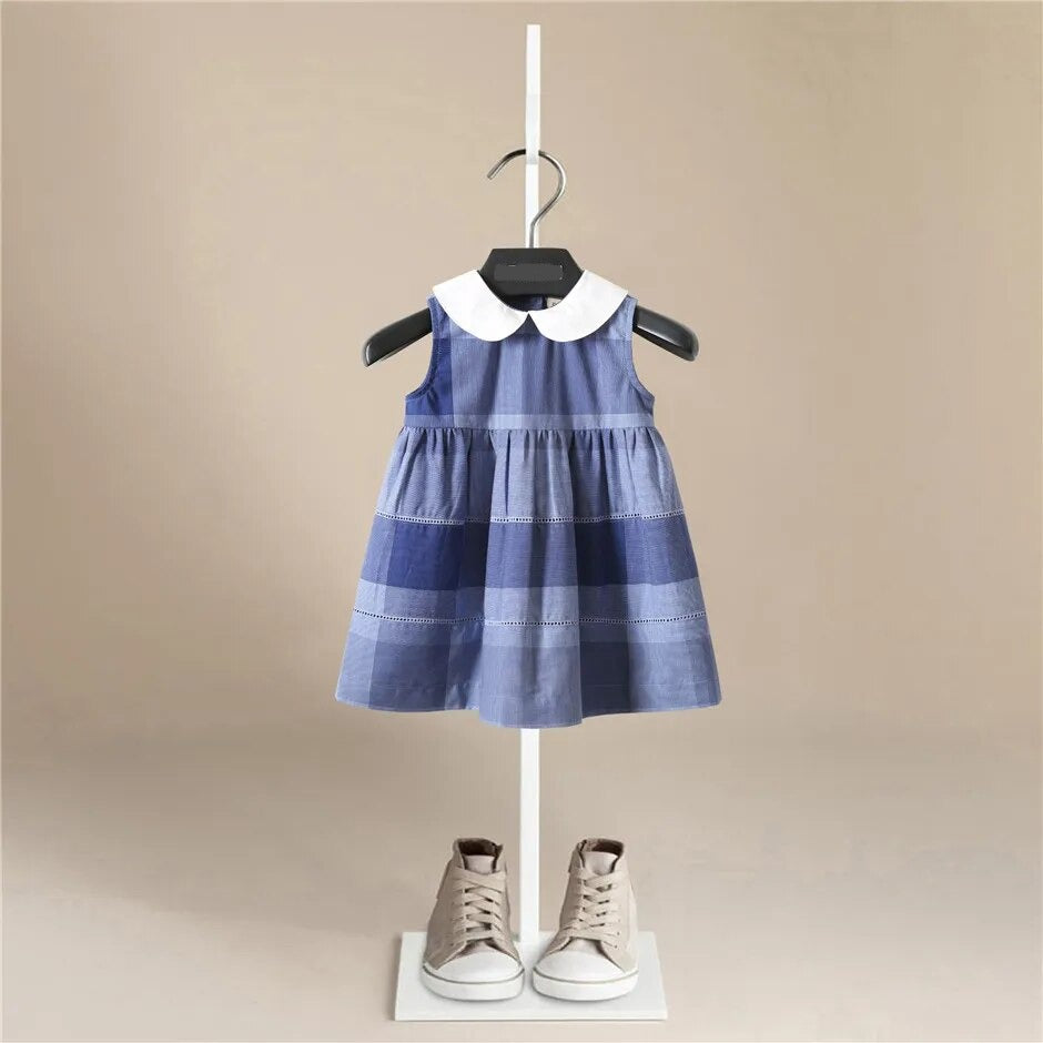 Amelia Classic Plaid Dress - Peachy Bloomers