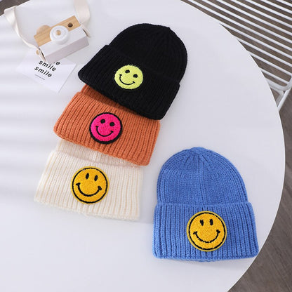 Smile Beanie Knit