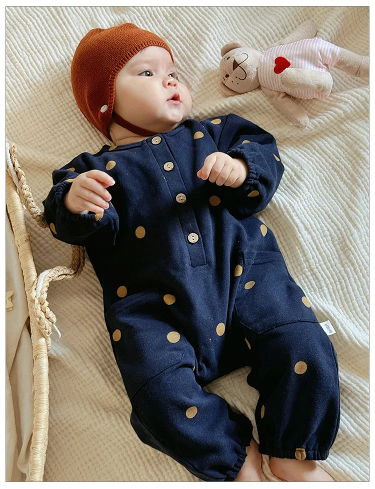 Pure Cotton Baby Jumpsuit