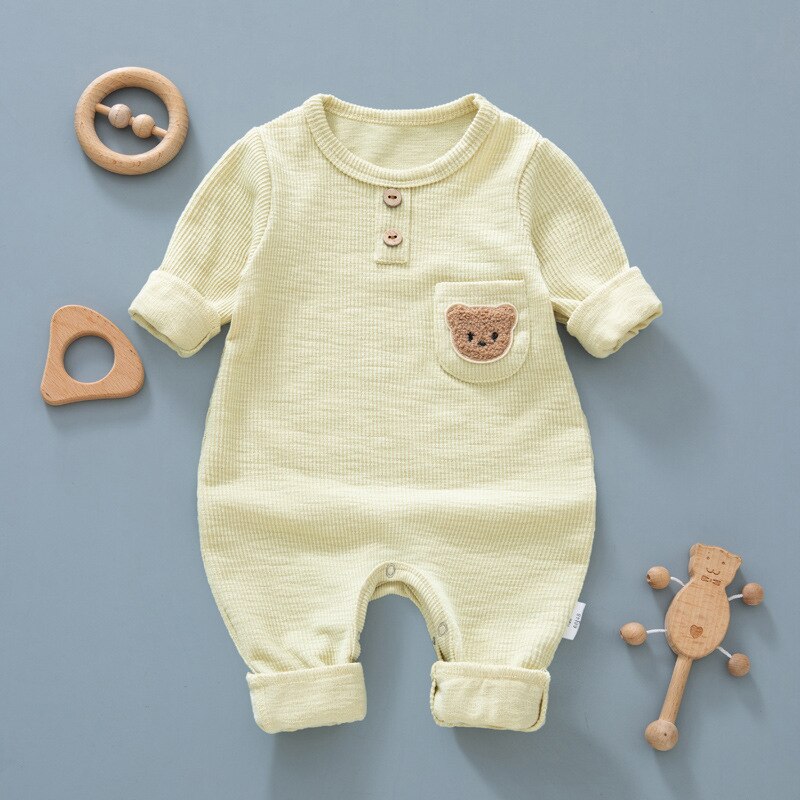 Baby Bear Onesie - Peachy Bloomers