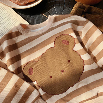 Casual Baby Bear Sweatshirt - Peachy Bloomers