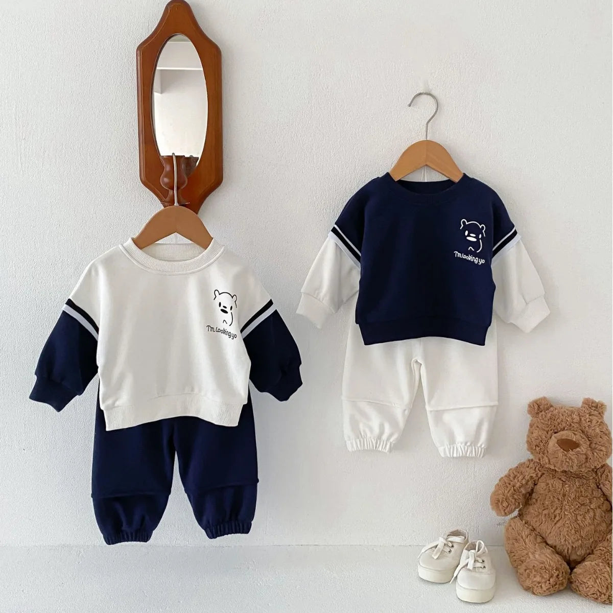 Boys Sweatshirt and Sweatpants Set - Peachy Bloomers