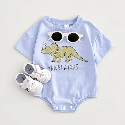 Dinosaur Cotton Baby Romper