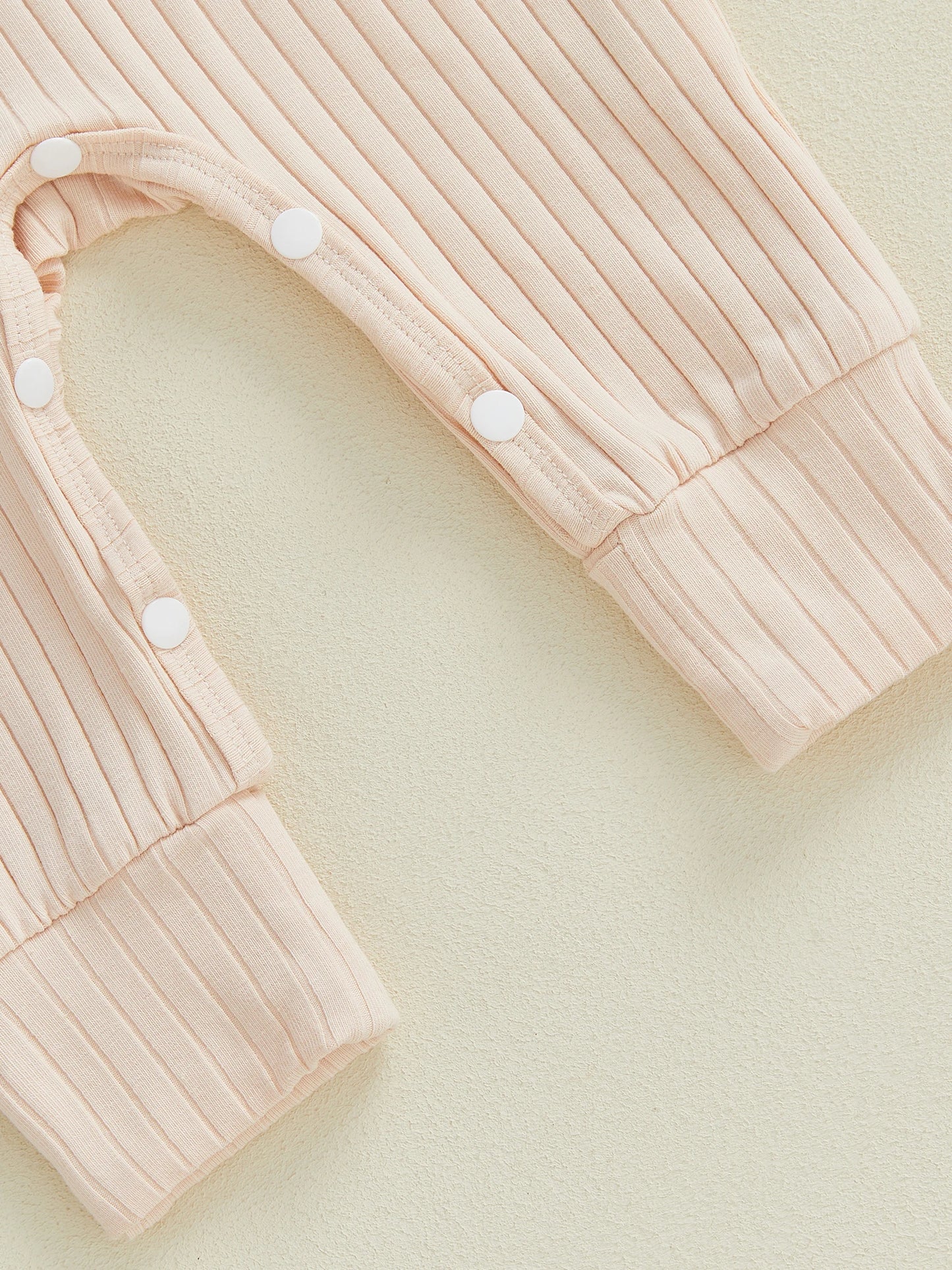 Baby Unisex First Christmas Ribbed Jumpsuit