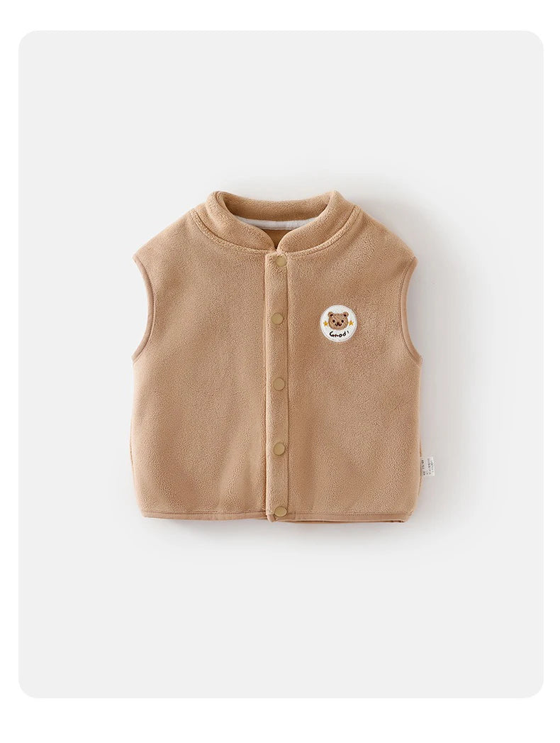 Baby & Kids Fleece Bear Vest