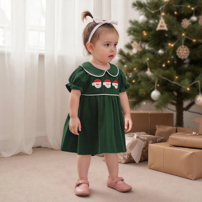 Girls Christmas Santa Dress
