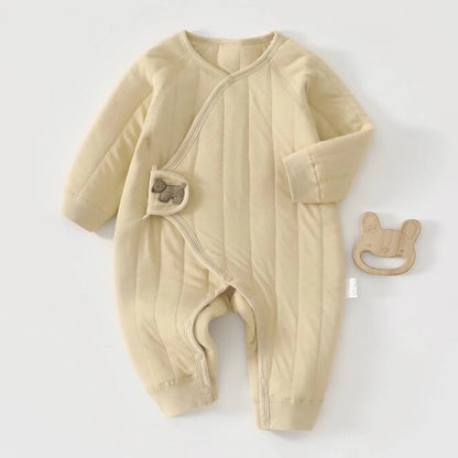 Quilted Cotton Newborn Baby Romper