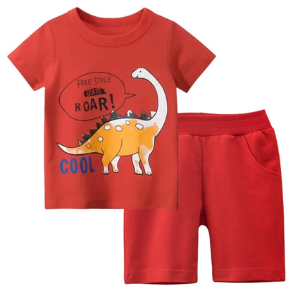 Dinosaur T-Shirt & Shorts Set