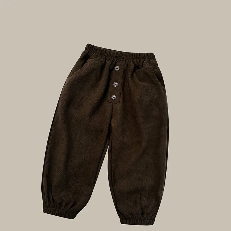 Cozy Corduroy Cotton Pants