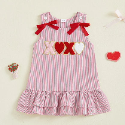 Baby Girls Valentine's Day Bow Dress