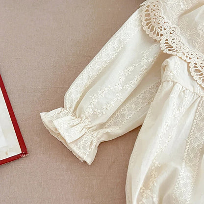 Baby Cotton Embroidery Romper