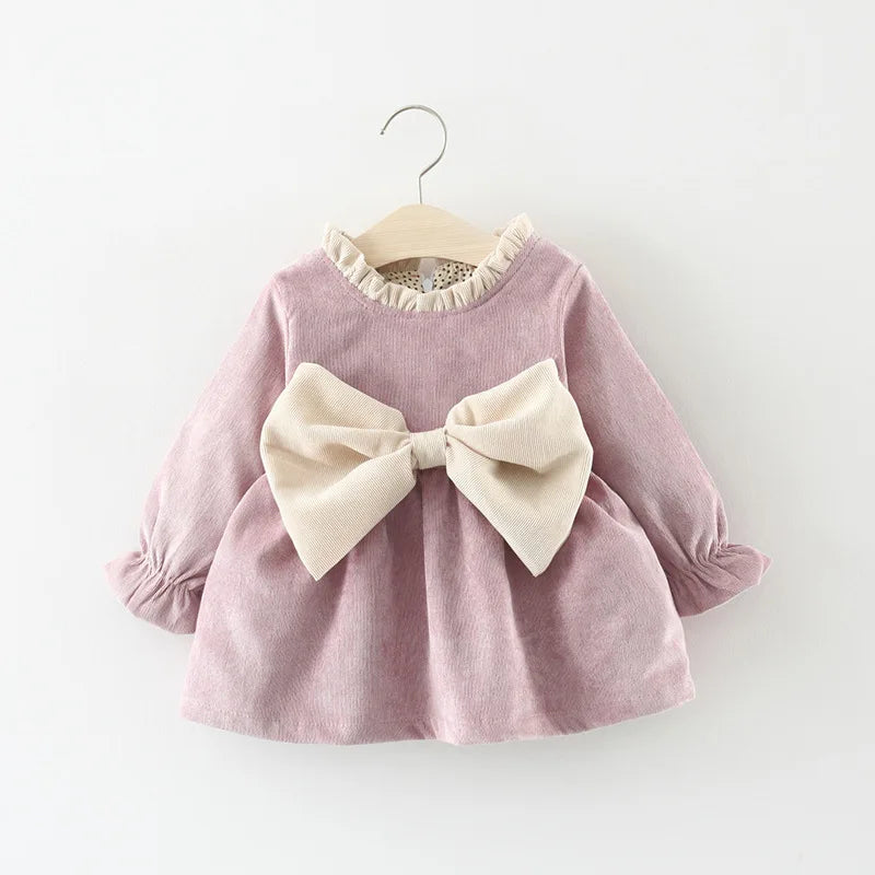 Princess Girls Dress With Oversized Bow