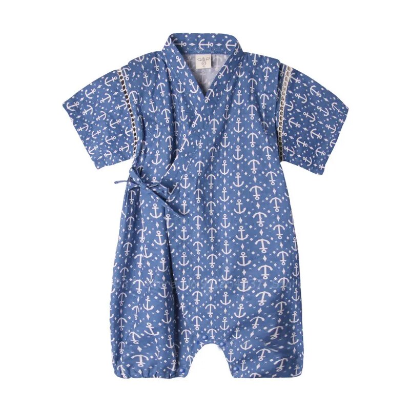 Baby Kimono Onesie - Peachy Bloomers